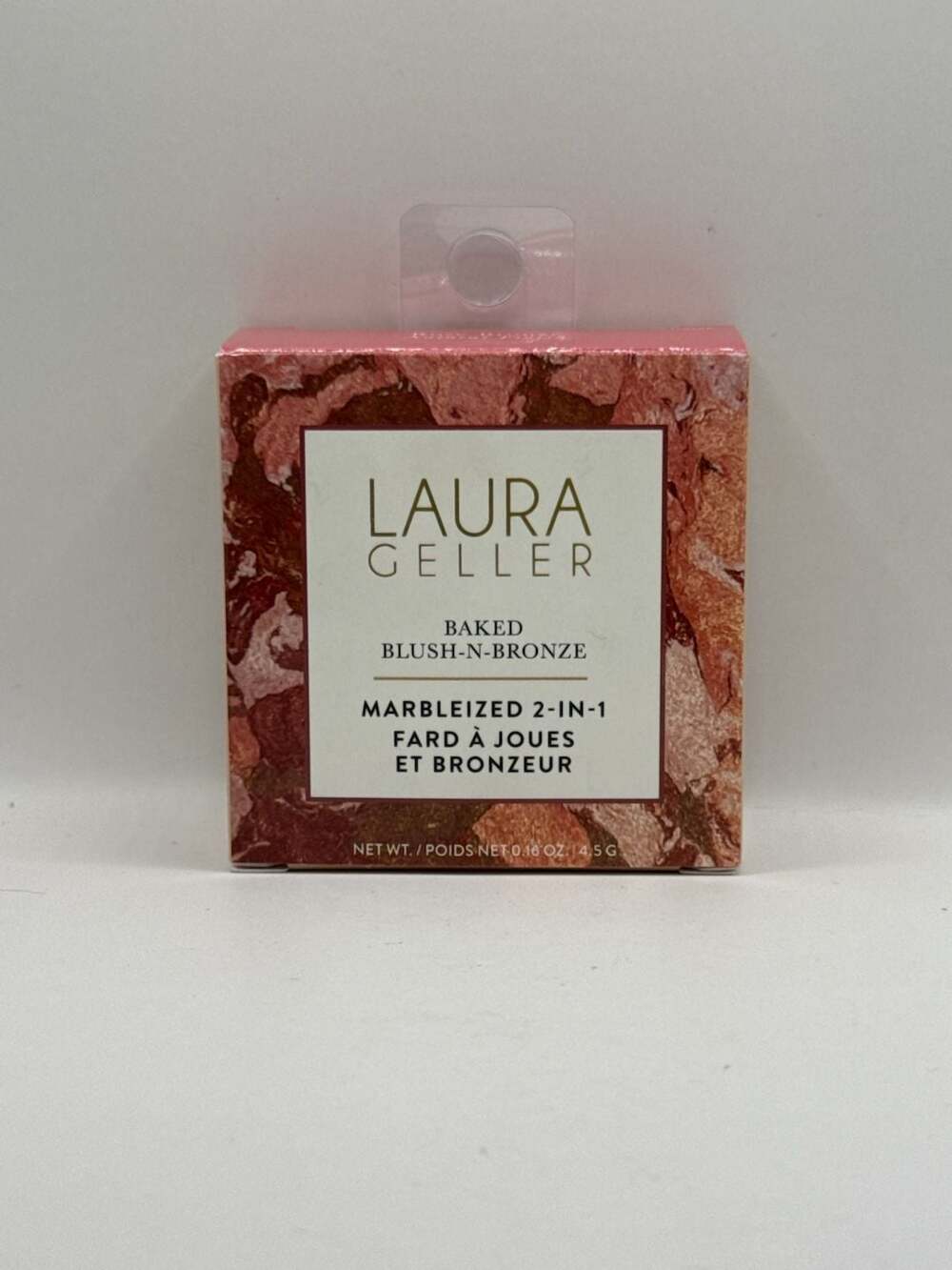 Laura Geller Baked Blush-n-Bronze Marbleized 2-in-1 - Rose Bronze Natural Finish